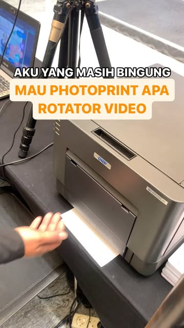 Proses cetak foto photobooth 360proid.com